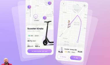 Android ios scotter kiralama Uygulaması