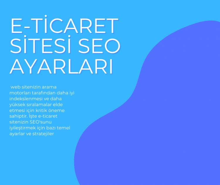 E-ticaret sitesi SEO ayarları